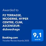 F2 Terrasse, Moderne, Hyper Centre, Clim, Ascenseur