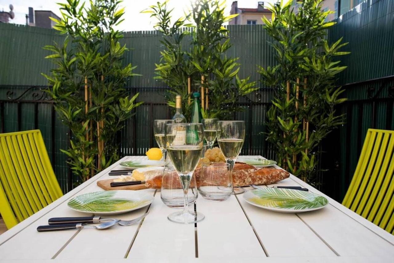 F2 Terrasse, Moderne, Hyper Centre, Clim, Ascenseur Apartment *
